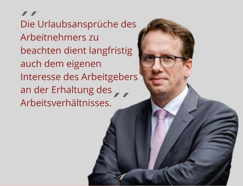 Kurz gesagt: Rechtsprechung stärkt Rechte bei Urlaub